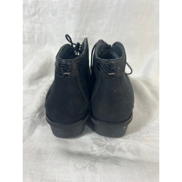 Dansko Joy Shoes Leather Ankle Boots 38 US 8 Black - Picture 5 of 10